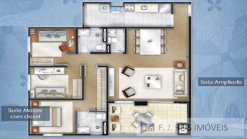 Apartamento, 3 quartos, 103 m² - Foto 22