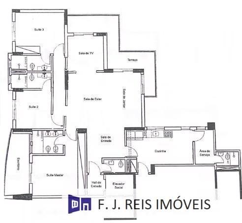 Apartamento à venda com 3 quartos, 3 suítes, 4 vagas e 170m² no Centro, Guarulhos (SP) — foto 27 de 30